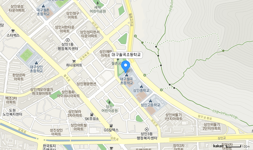 학교 찾아오시는 길 지도